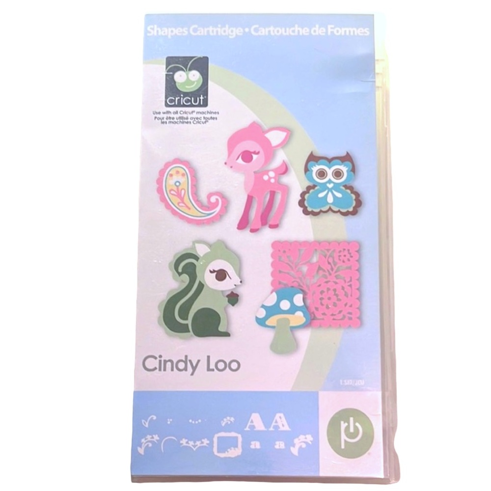 Cricut Cindy Loo Shapes Cartridge
